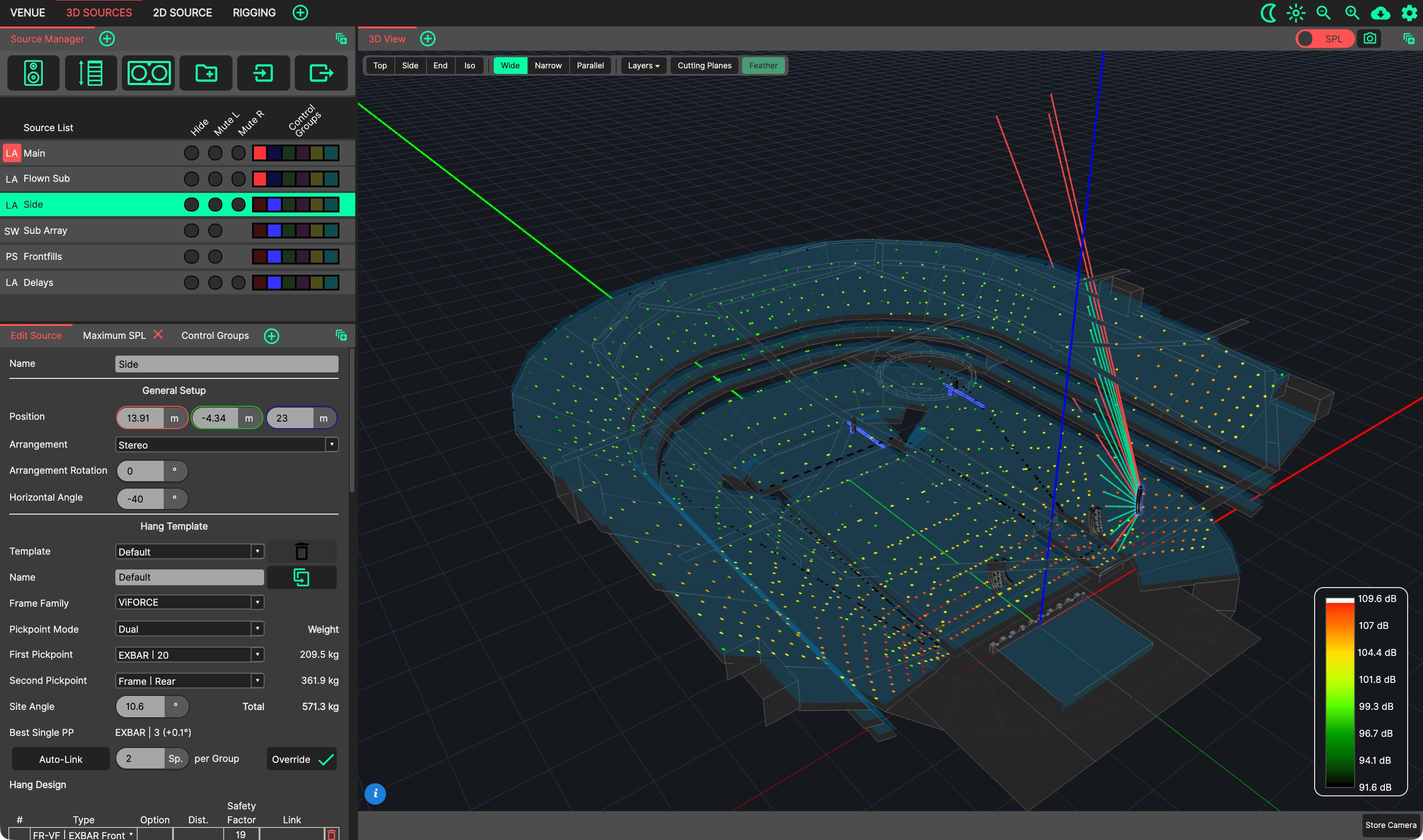 Edit Source Panel.