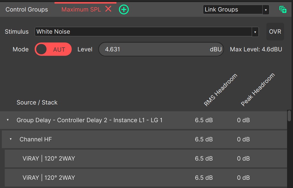 Headroom Analysis Flattened Hierarchy